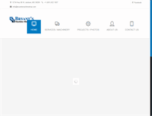Tablet Screenshot of bryantsmachineshop.com
